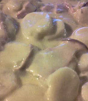 Easy Cheesy Ham and Potatoes